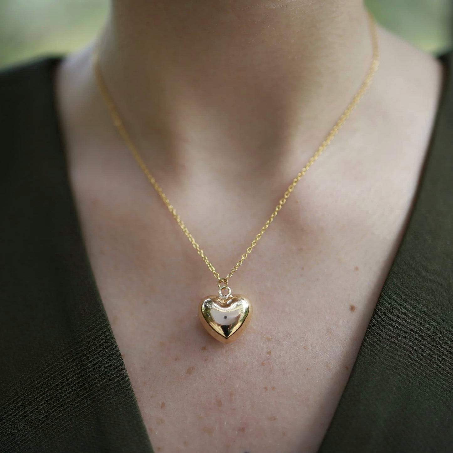 The Lighthearted - Gold plated necklace