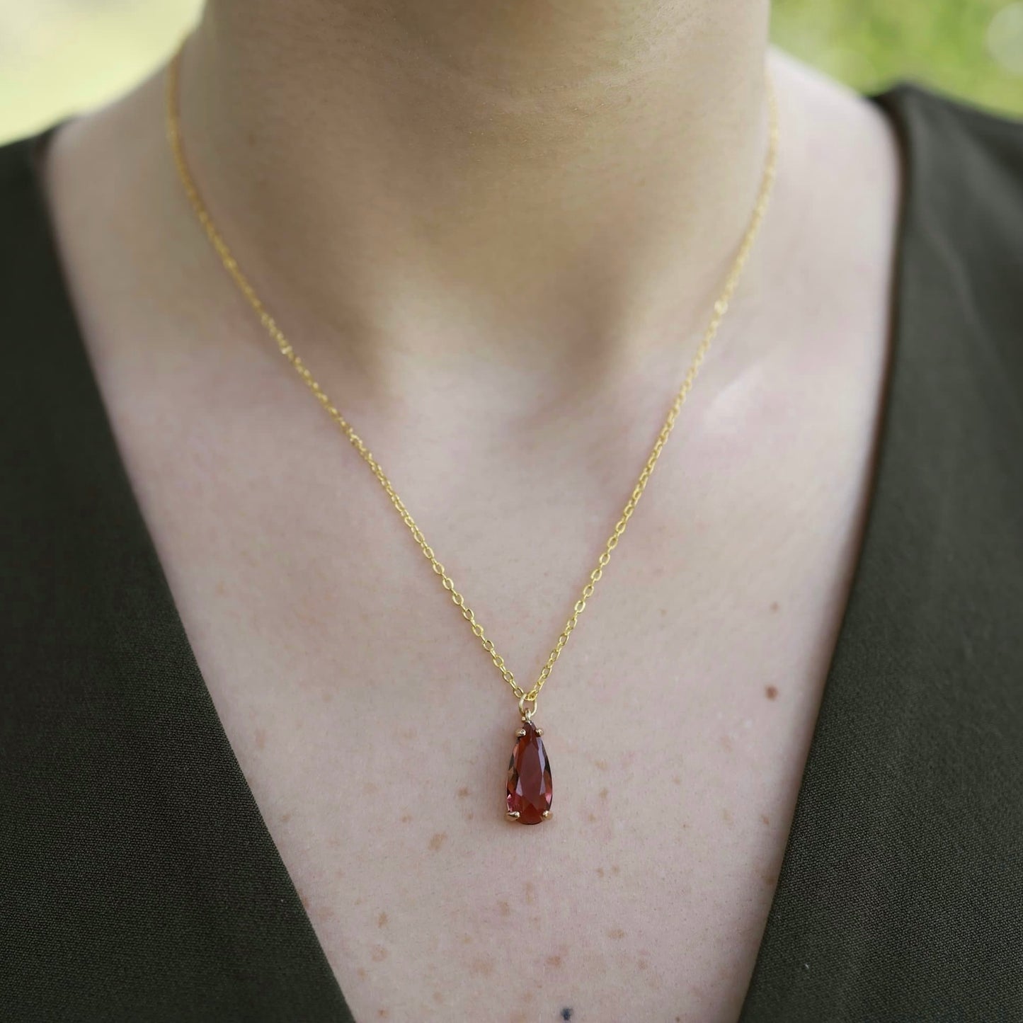 The Warm Whisper - Gold plated necklace