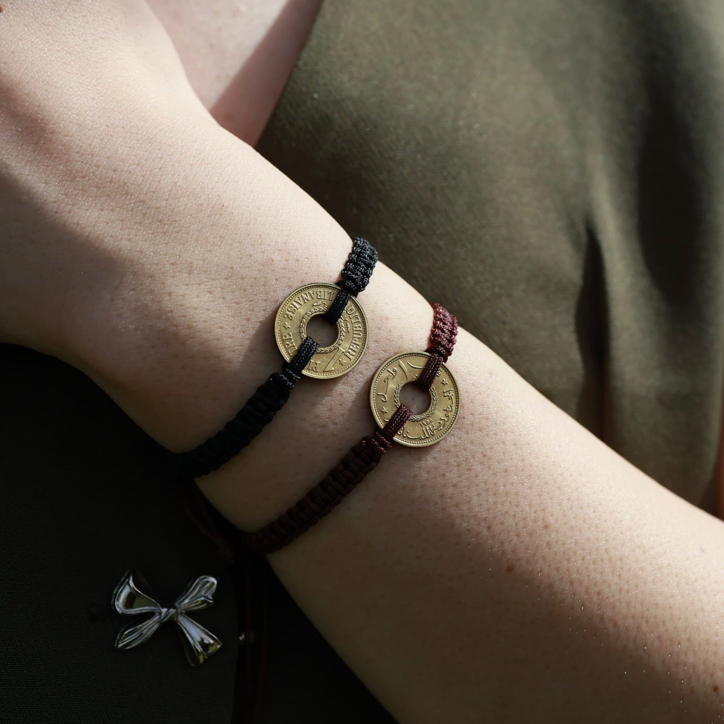 The Ancient Treasure - Coin shamballa bracelet