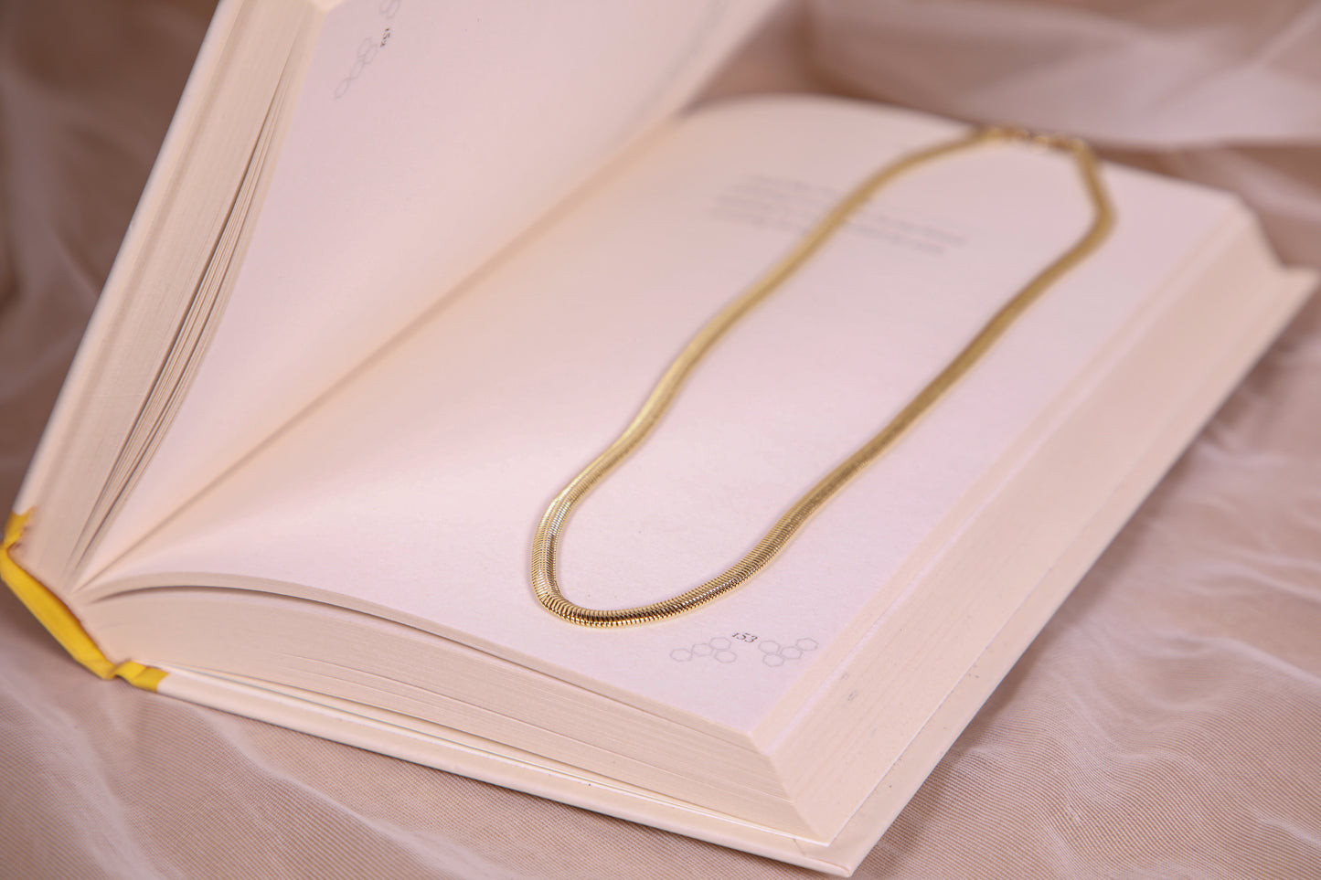 The Eternal Charm - Gold plated snake necklace