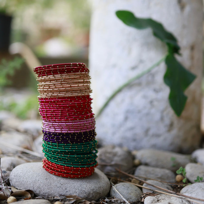 The Retro Bangles - Handmade bangles