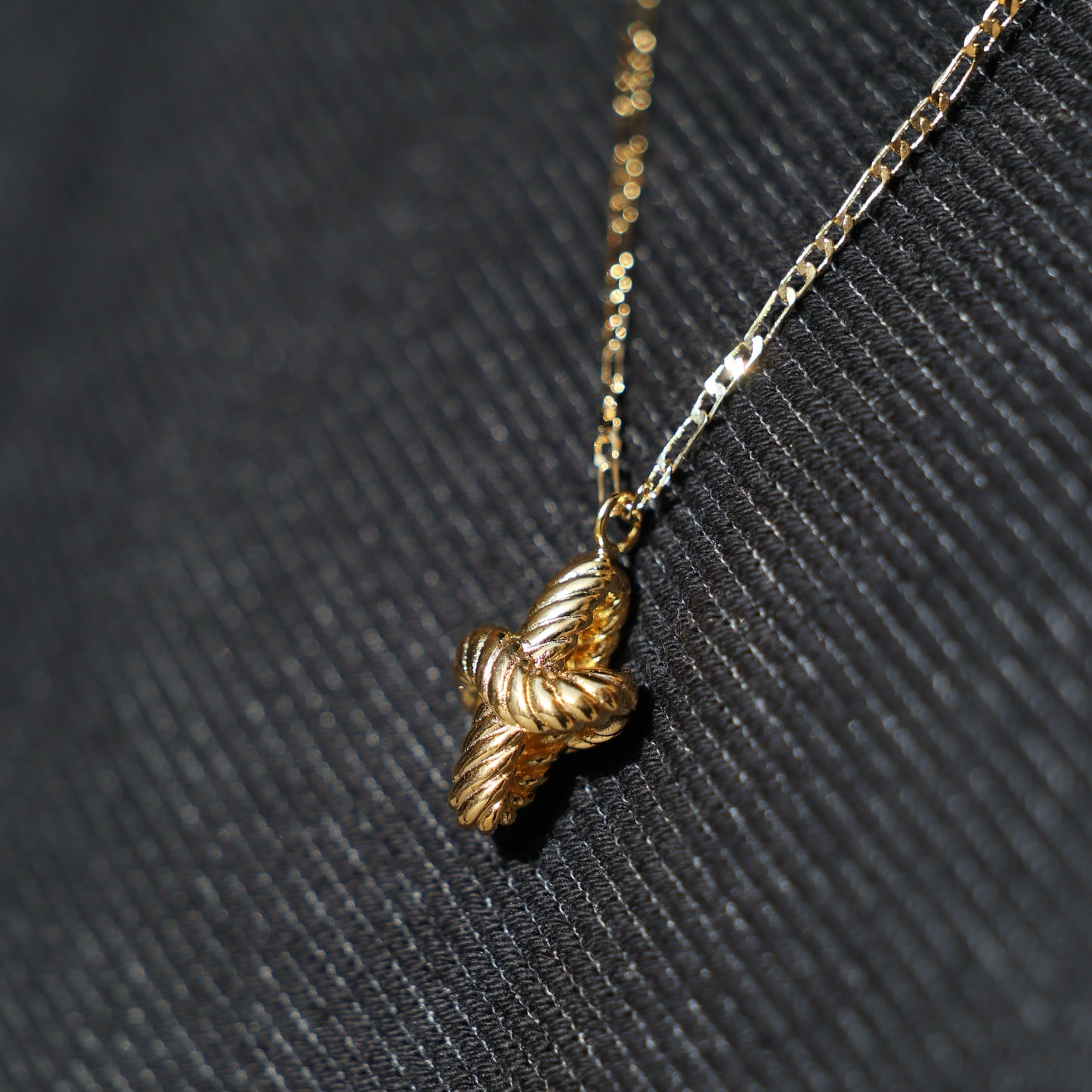The Promise - Gold-plated necklace (men)