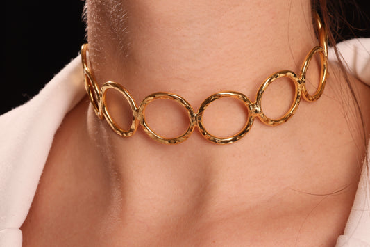 The Zenith - Gold plated choker