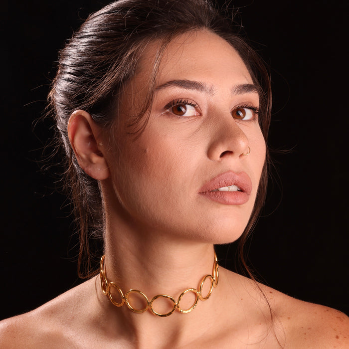 The Zenith - Gold plated choker
