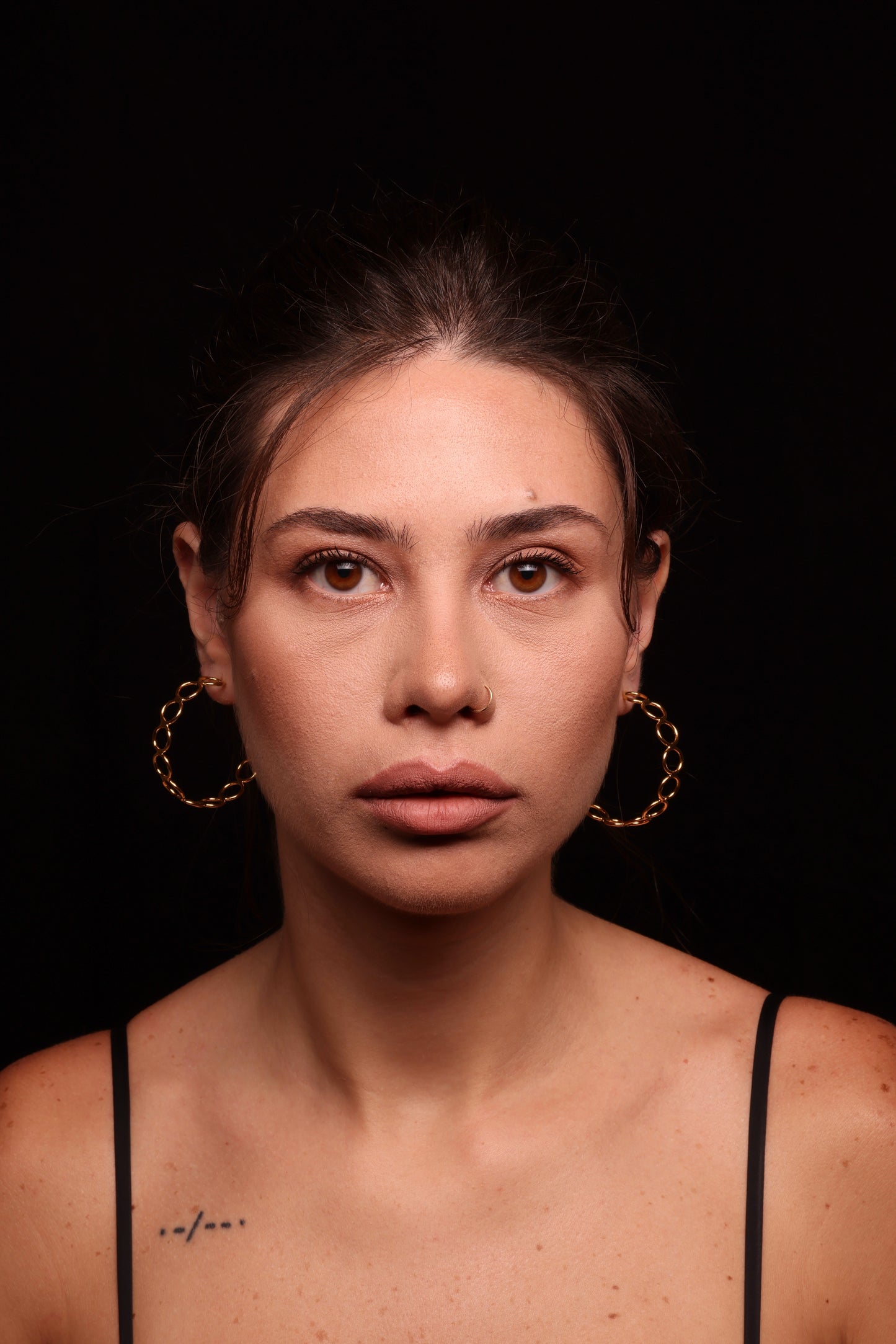 The Corona - Gold plated earrings