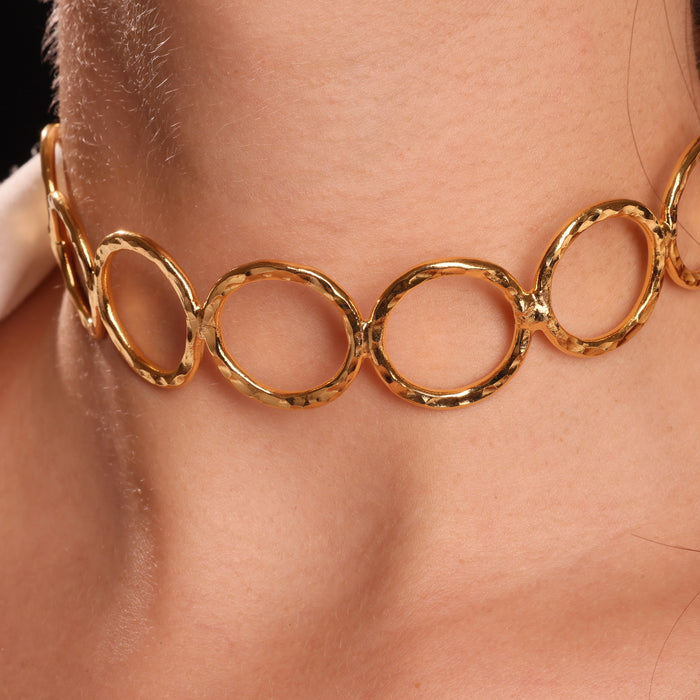 The Zenith - Gold plated choker
