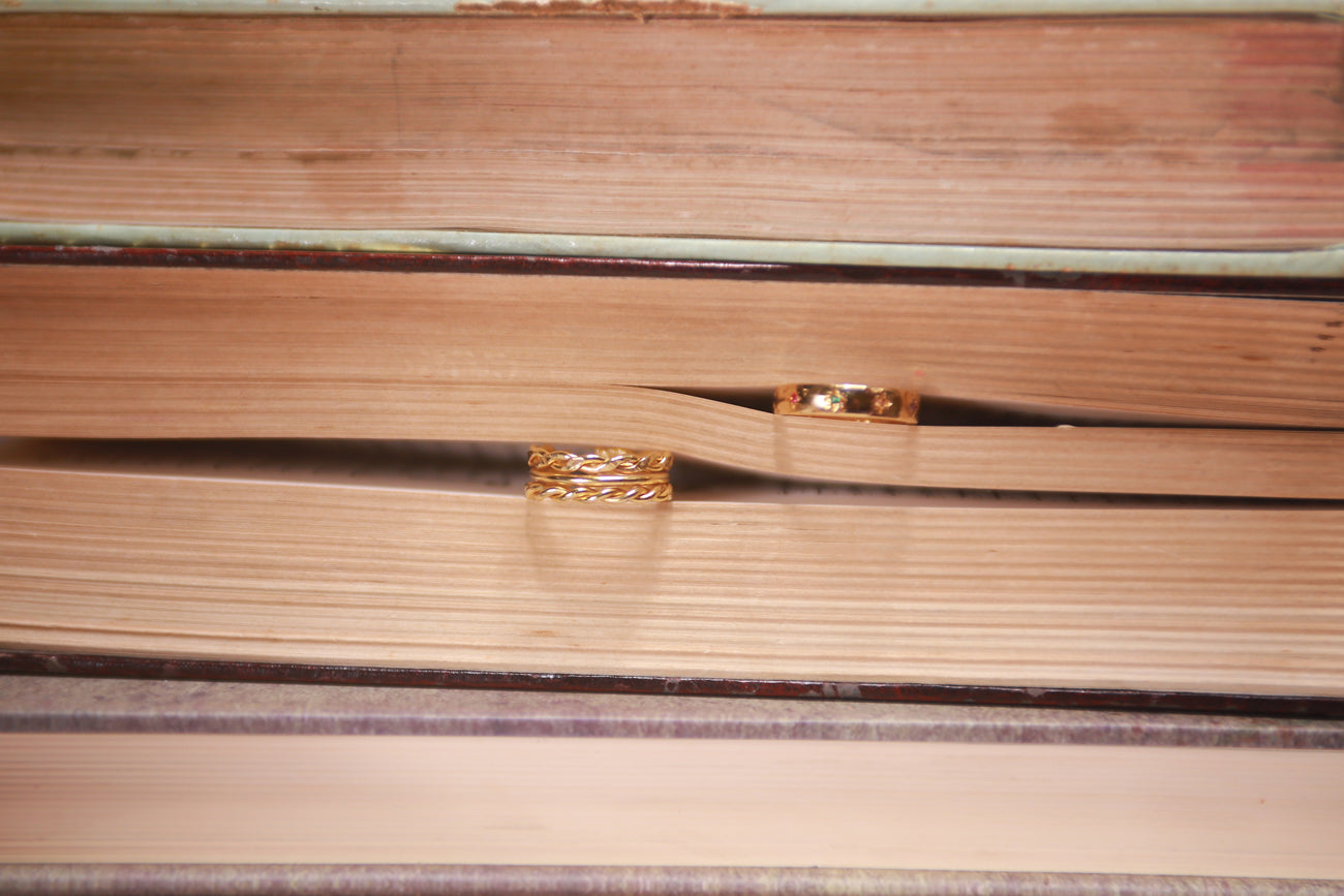 The Radiant Band - Gold plated ring