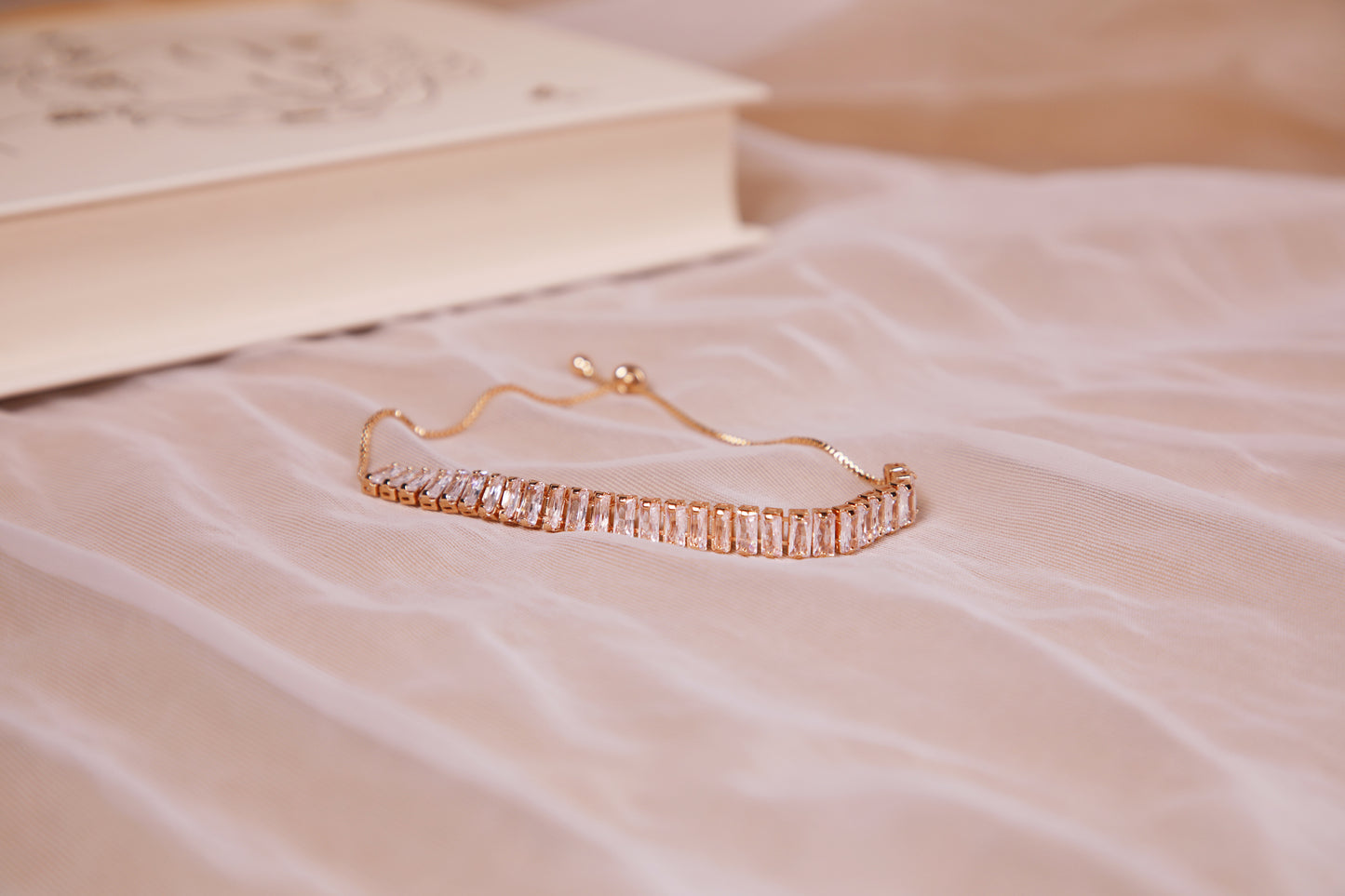 The Rose-gold Radiance - Gold plated bracelet