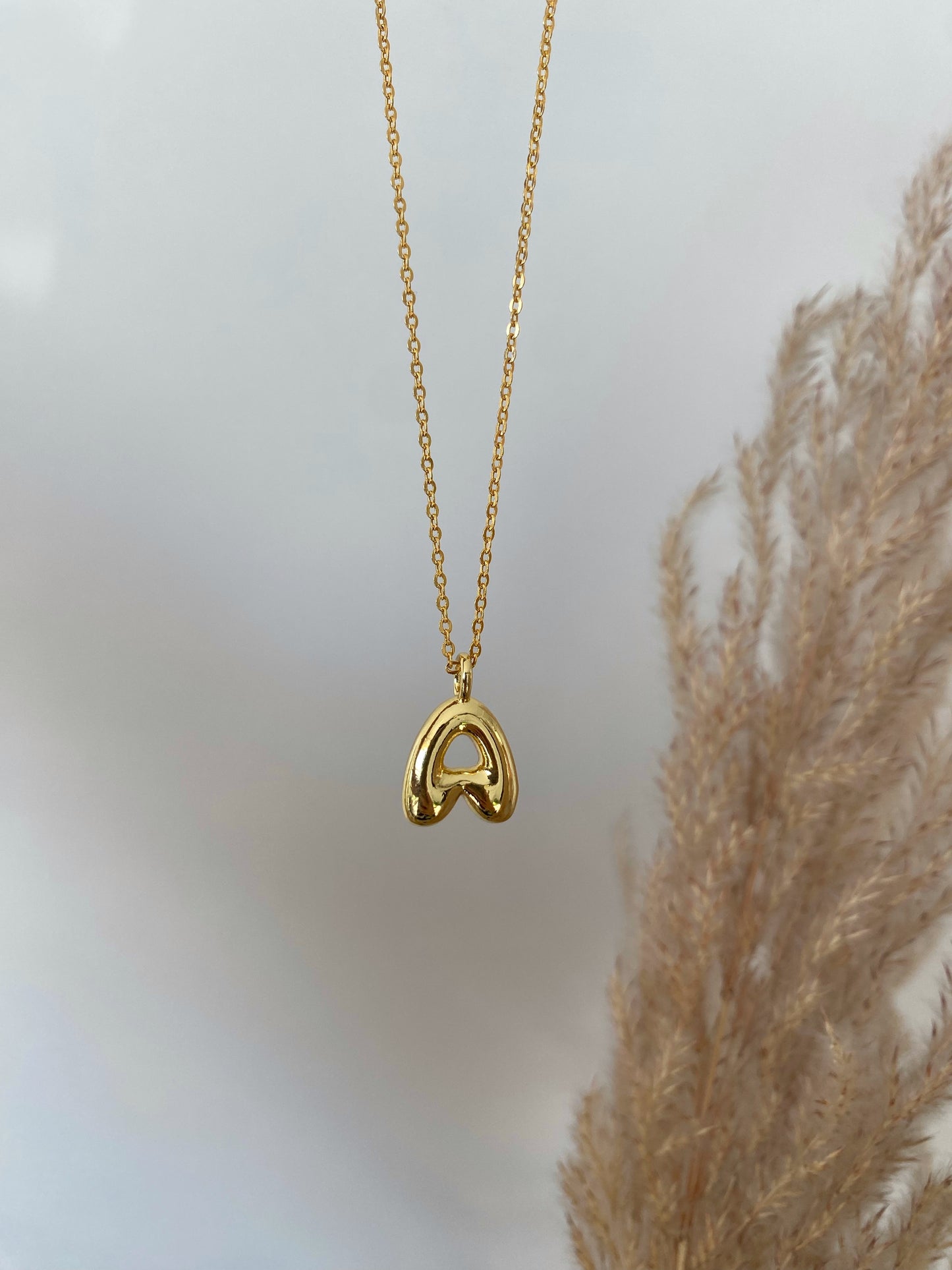 The Bubble Charm - Gold plated necklace